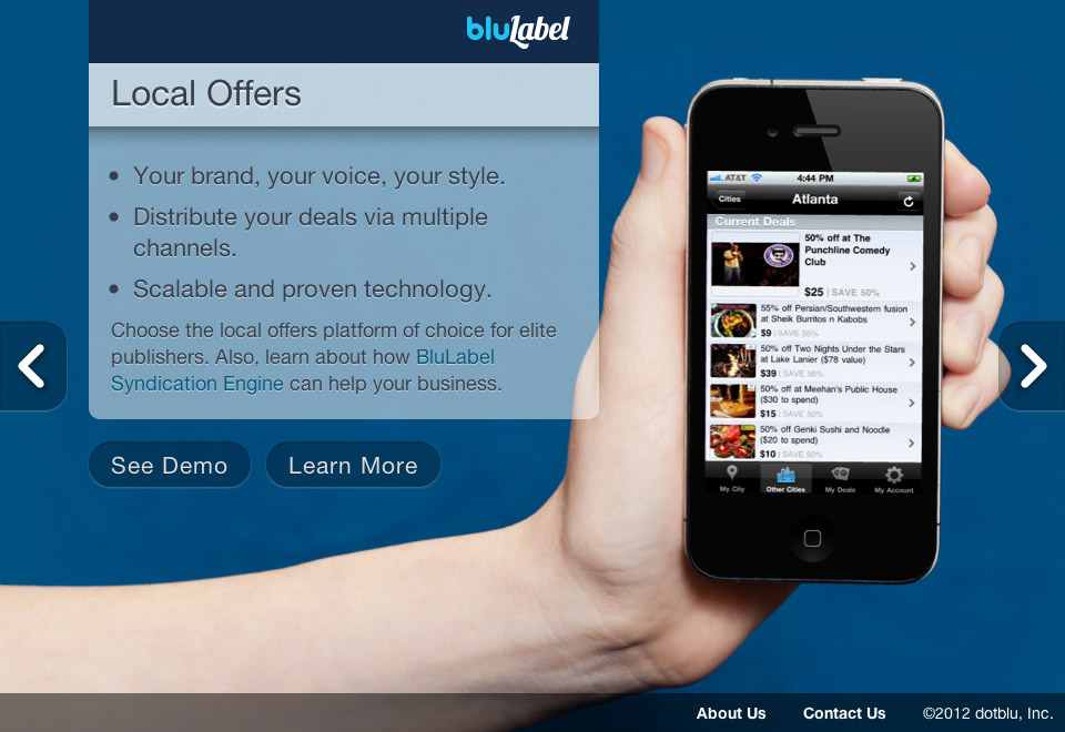 BluLabel Corporate Site by Kyle McGuire
				