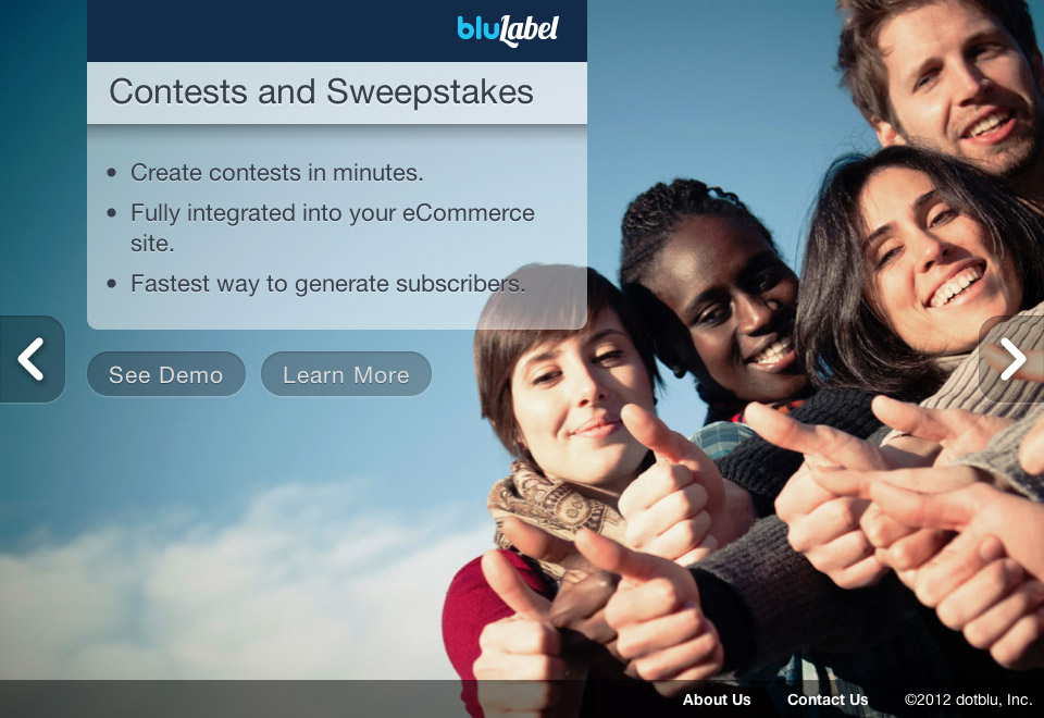 BluLabel Corporate Site by Kyle McGuire
				