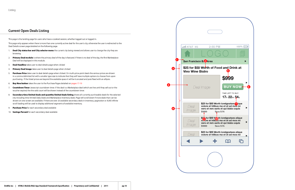 BluLabel HTML5 Mobile Daily Deals Site User-flow Documentation 3 by Kyle McGuire
				