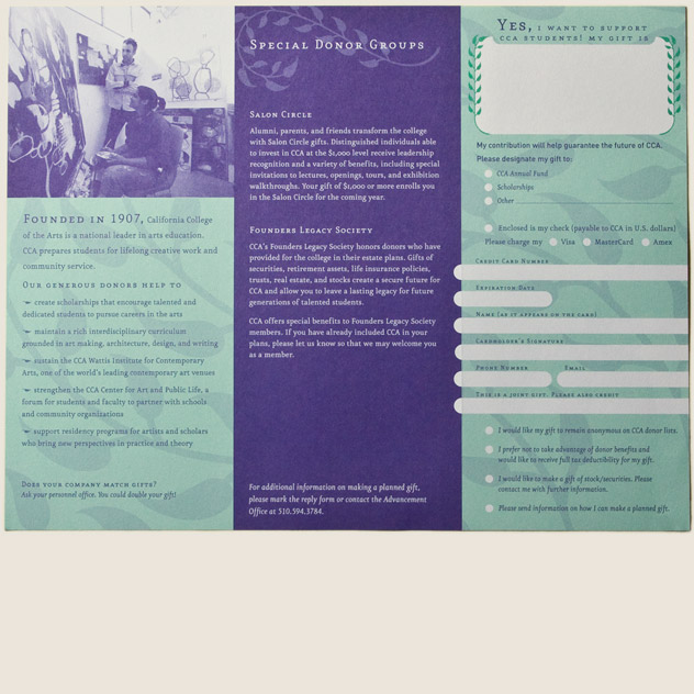 CCA Giving Reply Card Inside by Kyle McGuire
				